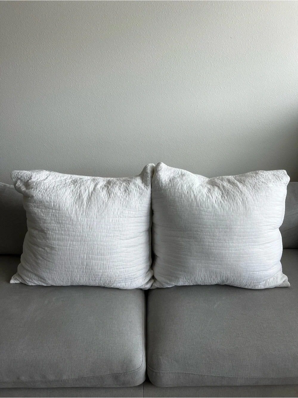Quilted Euro Throw Pillows